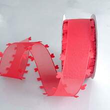 1 Roll, 2.5cm Wide, 19 Yards Long Valentine's Day Love Theme Ribbon & Gift Box Packaging, DIY Handcraft Headwear, Ribbon Folding Bow Material Valentine's Day - Multicolor - View 8