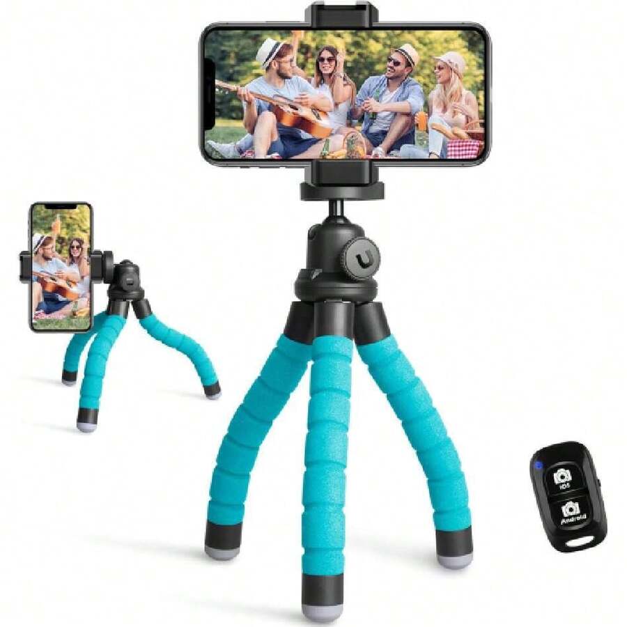 Trípode Flexible con Control Remoto (Azul),36981749 - Azul Marino - Ver 1