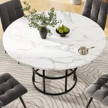 Dining Table & Chair Sets - Black and White - View 2