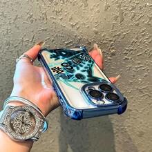 Manga Japonesa No.8 Funda de Teléfono Compatible con 17 16 15 14 13 12 11 Pro X XR XSMAX 8 Plus Cubierta Trasera Transparente Suave a Prueba de Golpes - Colores mixtos - Ver 5