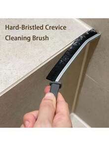 1pc Window Groove Cleaning Brush, Window Track Crevice Cleaner, Random Color - Grey - View 5