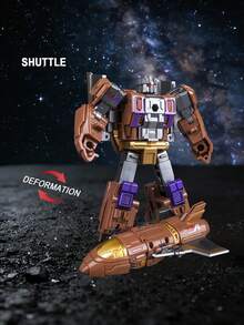 7-In-1 Zinc Alloy Transformable Mecha - National Heavy Land-Sea-Air Integrated Armored Vehicle 7-In-1 Combination Set, Collectible Action Figures For Boys, Deluxe Gift Box Packaging, Parent-Child Interactive Educational Holiday Gift - 6-in-1 [Major National Weapon] Can Combine/transform Individually - View 11