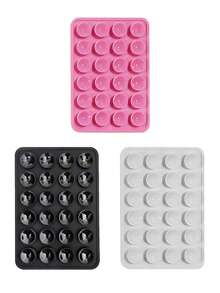 1/3pcs Silicone Suction Cup Phone Case Stand, Phone Suction Cup Stand, Octobuddy, Sticky Phone Stand, Sticky Phone Stand, Back-To-School Phone Stand - Multicolor - View 13