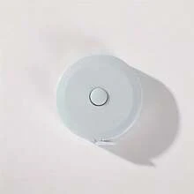 迷你软卷尺，双面弹力，便携式，适用于人体和布料测量 - 适用于缝纫、裁剪、编织等工艺 - 无铅耐用尺带