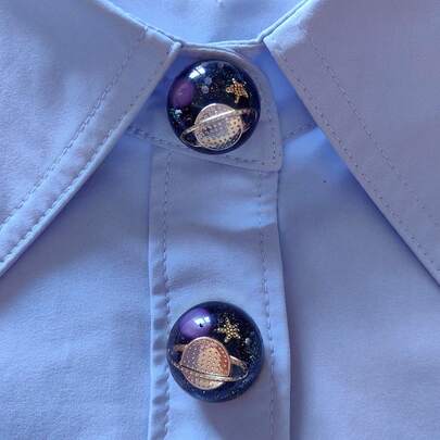 Bộ khuy áo họa tiết hình học trang nhã (1/2 chiếc), bộ khuy áo sơ mi, bộ khuy cài áo, bộ khuy măng sét pha lê thời trang, thích hợp để trang trí veston và váy cưới.