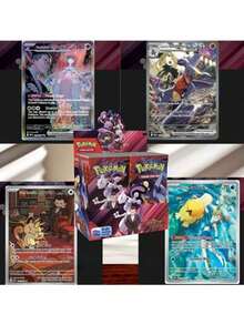 Scarlet & Violet Destined Rivals TCG Card Box Team Rocket Collectible Set