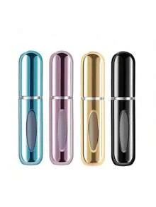 4 Pack Mini Refillable Perfume Portable Atomizer Bottle Refillable Perfume Spray, Refill Pump Case For Traveling And Outgoing (5ml, 4 Pack) - Nhiều màu - Xem 3