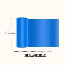 1pc (3.93* 78.7 Inches) Large Industrial Waterproof Roof Tape - Blue/Silver/Gray/Metal Roof Waterproof Material, Used For Metal Surfaces, Iron Plates And Roofs - Preventing Water Leakage, Metal Roof Protection, Flexible Materials - one-size - View 3