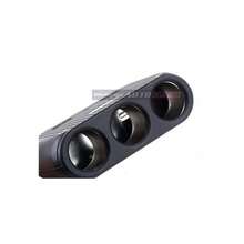 OISE ART STORE Sdoppiatore Adattatore 3 Accendisigari Triplo + 2 Usb 120w Auto Camper Barca Multicaricatore - - Multicolore - Visualizzare 4