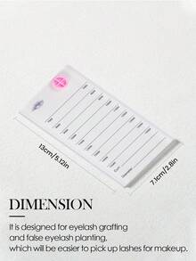 1 Set Acrylic Eyelash Extension Tray, Eyelash Extension Storage Box, Extension Pad, Eyelash Tray, Glue Tray, Independent Stand - Multicolor - View 4