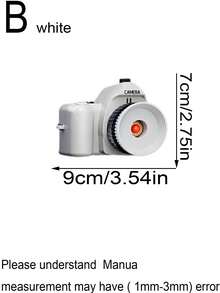 1pc Spy Mini Camera Stress Relief Toy, Camera Launcher Backpack Keychain One-Click Pendant Gift, Random Color Ejection Shell - Multicolor - View 8