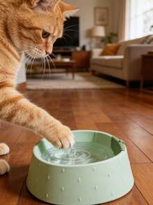 1个草莓宠物狗碗，防滑耐用，适用于小型犬和猫的宠物食品和水碗 - 100ml - 查看 5