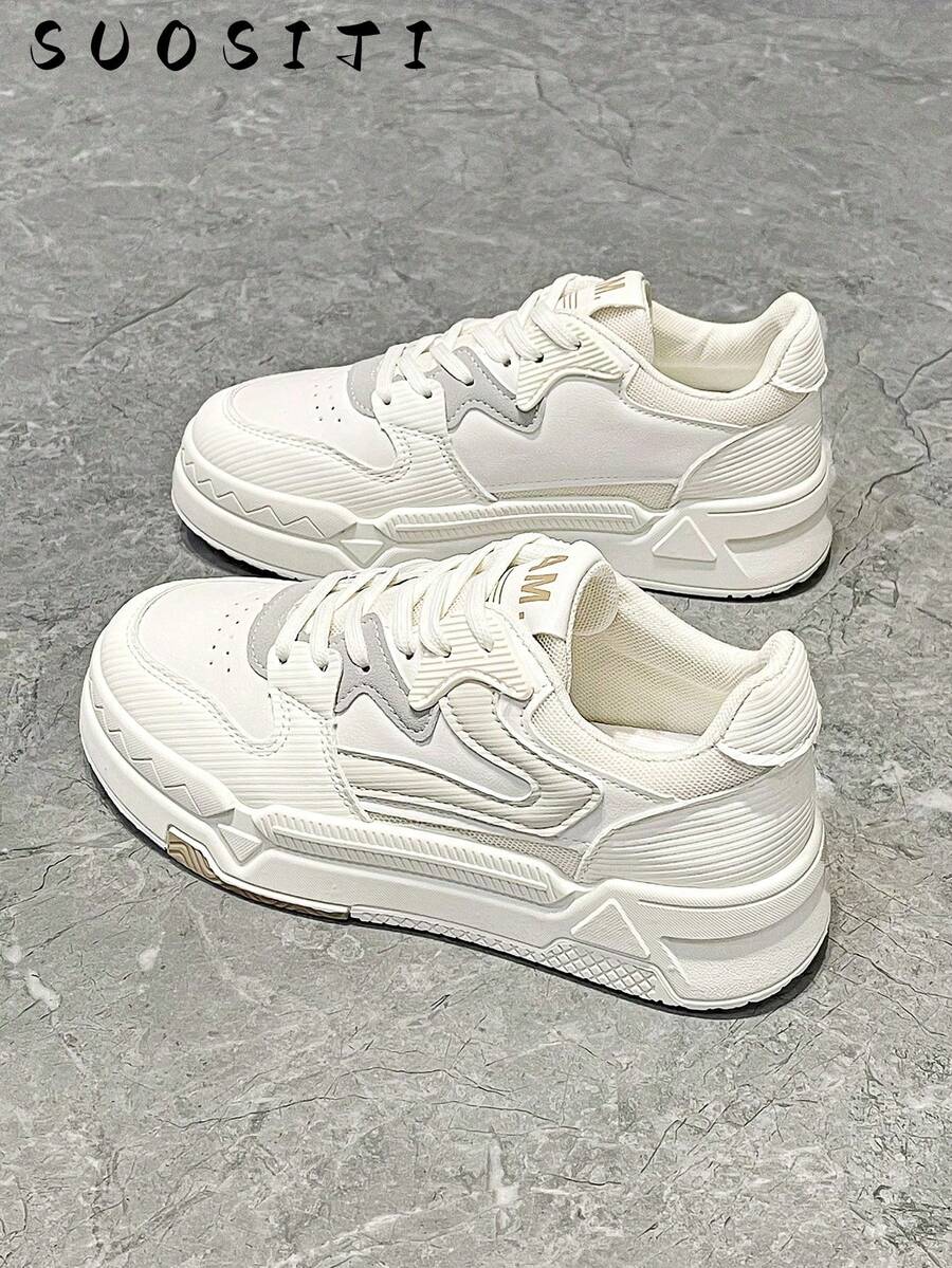 新款女士平底防滑運動時尚休閒鞋