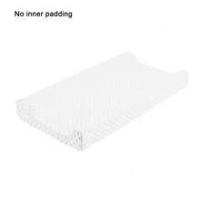 1pc Baby Changing Pad Cover (Cover Only, No Pad Included), Soft Dotted Removable & Washable Changing Table Pad Cover, Newborn Diaper Station Replacement Cover - Multicolor - View 8