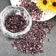 100g, Natural Small Particle Garnet Crystal Crushed Stone, Suitable For Home Decoration, Fish Tanks And Aquarium Rocks, Fountains, Office Decoration, Vase Filling And Plant Laying, Collection, Gift Giving, Etc - Burgundy - View 12