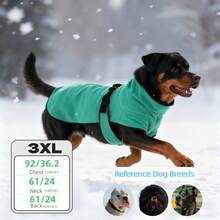 BJAYPET 带帽保暖内衬宠物卫衣，加厚保暖狗狗衣服，纯色，适合小型/中型/大型犬（四脚衣服请参考背长） - 彩色 - 查看 30