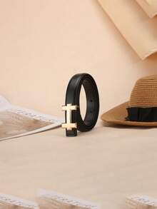 1 Stück Damen H-förmige Schnallengürtel, kann zu Ihren Lieblingsjeans, Hosen oder zur Betonung der Taille bei Röcken getragen werden, auch ein tolles Geschenk für Freunde zu Feiertagen