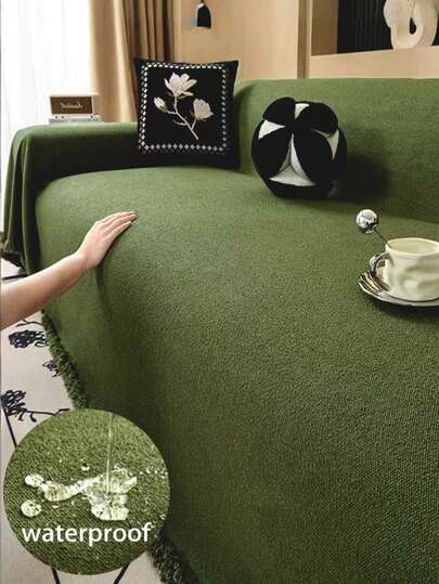 1 件装通用沙发套 - 适用于单人沙发、双人沙发、三人沙发和四人沙发，可机洗，现代家居装饰