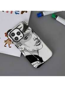 Funda de Película de Doble Propósito - Protección Robusta, Resistente a Impactos y Elegante - Compatible con iPhone 16, 15, 14, 13, 12, 11, Plus, Pro, Max, un Regalo de Cumpleaños Ideal para Amigos. - Blanco - Ver 4