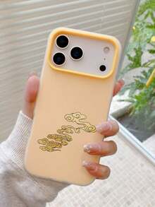 おしゃれなスマホケース 11/12/13/14/15/15pro/15 Plus/15 Promax/7plus/8plus/11pro/12pro/13pro/14pro/11promax/12promax/13promax/14promax/14plus/5 - イエロー - チェックする 1