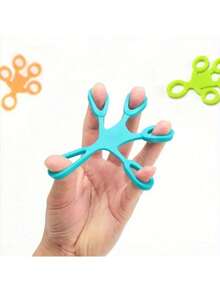 1 pezzo Dispositivo di potenziamento della presa in silicone, giocattolo antistress, giocattolo sensoriale per fidget, progettato per ADHD e problemi di concentrazione, livello B-3, adatto per il rilassamento - Multicolore - Visualizzare 1