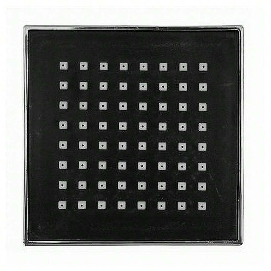 OISE ART STORE Soffione Doccia Quadrato 10 X 10 Cm Ugelli Fori Bagno Miscelatore Moderno 69283 - - Multicolore - Visualizzare 1