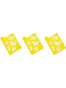 Delta Creative Stencil Mania Stencil, 7 x 10 Pulgadas, 970820710 Mariposas,36979316 - Multicolor - Ver 1
