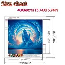 New Arrival, Diverse Themes Diamond Painting Kits. 5D Diamond Art Sets. Gemstone Art Painting With Diamond Dotted Art And Crafts, Suitable For Office Space Decor - Multicolor - View 4