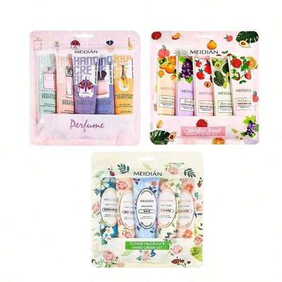 5pcs Hand Cream Set,Moisturizing Hand Cream,  Hand Skin Soothing Hand Oil, Cracks Caring Hand Cream, Hand Care Product