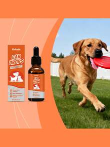 Pet Ear Care Solution, Gentle Formula To Clean Ear Canal And Maintain Ear Freshness, Daily Care