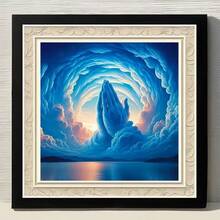 New Arrival, Diverse Themes Diamond Painting Kits. 5D Diamond Art Sets. Gemstone Art Painting With Diamond Dotted Art And Crafts, Suitable For Office Space Decor - Multicolor - View 2