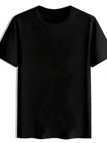 Suicideboy$ Men's Graphic T-Shirt - Black Casual Streetwear Tee With Bold Back Print "Suiciddeboys GREY's 149.86cm & Tear-Effect Face Design, Round Neck Short Sleeve Summer Top, Machine Washable - màu đen - Xem 3