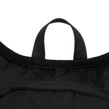 跑步背心、水袋背心、跑步背包、5升容量背包、前置智能手机口袋、男女通用跑步水袋背心、可调节肩带、登山杖固定器 - 黑色 - 查看 4