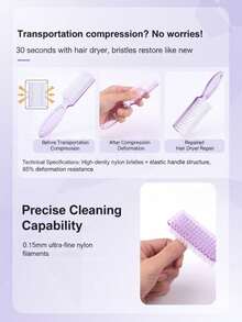 10pcs Nail Brushes With Handles, For Cleaning Fingernails And Toenails