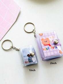 1pc Customized New Year Calendar Photo Album, Calendar Card Customization / New Year / Valentine's Day / Thanksgiving / Anniversary / Couples / Sisters / Mother-Daughter, Customized Portable Photo Album / Loose-Leaf Photo Album, Customized Gift Photo Album, Anniversary / Birthday / Halloween / Thanksgiving / Christmas / New Year / Gift Memento - Multicolor - View 6