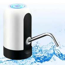 Dispensador de agua recargable para garrafón - Blanco - Ver 3