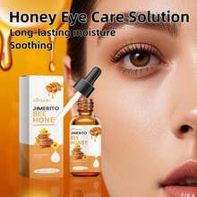 Bee Honey Eye Drops Serum For Daily Hydrating & Soothing Dryness, Natural Relief For Eye Fatigue, 30ml Dropper Bottle - 1瓶 - 查看 6