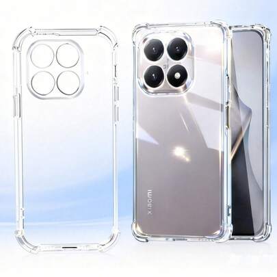 Bu şeffaf telefon kılıfı, darbe emici özelliğe ve dahili hava yastığı korumasına sahiptir ve Infinix Hot 60 Pro+, 15T 5G, 15T Pro 5G, 17, Poco C71 4G, Nova 14 Pro, Nova 14 Ultra, Honor X9d, Honor 500, 500pro, 400, 400 Lite, 400 Pro, 400 Smart 5G, X5C, X5C PLUS, Moto G06, Honor 80, Spark 40C, Spark 40 Pro, Spark 40 ve Galaxy S26 Edge dahil olmak üzere çeşitli modellerle uyumludur.