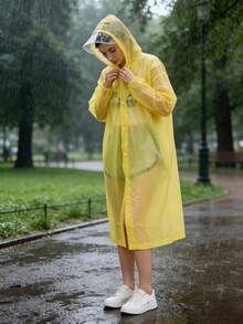 一件连帽加厚防水户外休闲运动雨衣，防风防水EVA加厚全身雨衣，适合旅行、户外骑行、徒步等活动，便携式成人女士雨衣保暖，闺蜜节、小狗、狂欢节、春夏精选、伴娘礼物、房间、卧室装饰、海滩、旅行、男士、女士、度假、妇女节、旅行必备、婚礼回礼、Y2K、卧室、汽车配件、厨房装饰、可爱小物、母亲节礼物、卧室装饰、花园、厨房装饰、夏季、海滩、旅行必备、房间装饰、软萌玩具、毕业季 - 彩色 - 查看 5