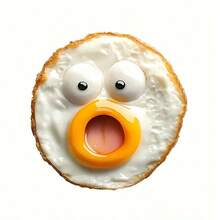 1 Pack Surprise Egg Fridge Magnets - Cute Acrylic Oval Fridge Decor For Christmas, Halloween And June Celebrations, Fun Kitchen Gift For Food Lovers, Family & Friends, Durable Design