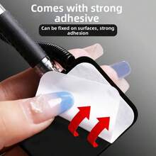3/5pcs Desk Holder Fixed Gel Pen Counter Advertising Signature Pen Office School Stationery Table Gel Pen - Black - View 9