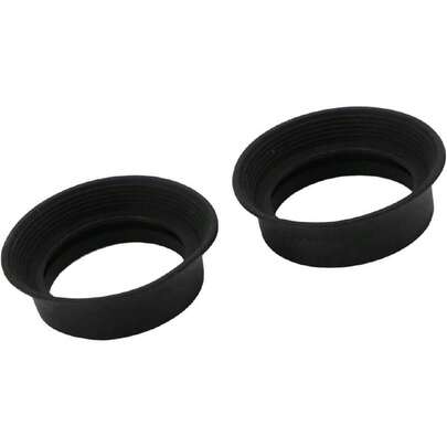 Ocular de Goma para Telescopio, 2 Piezas de Goma de 1,57 X 1,18 X 0,63 Pulgadas Protectores de Cubierta de Ojo de Goma Ocular de Microscopio Oculares para Microscopio de 28 a 32,36981623