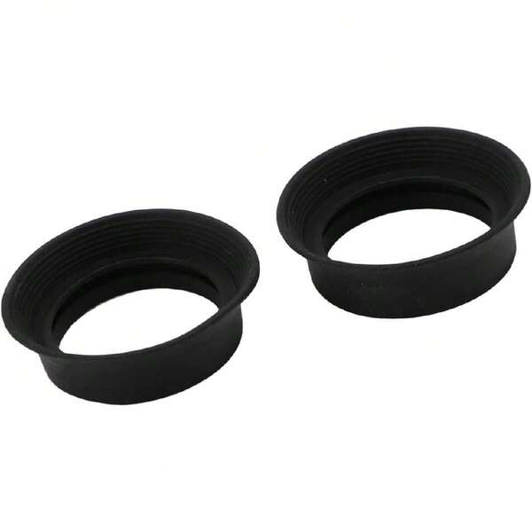 Ocular de Goma para Telescopio, 2 Piezas de Goma de 1,57 X 1,18 X 0,63 Pulgadas Protectores de Cubierta de Ojo de Goma Ocular de Microscopio Oculares para Microscopio de 28 a 32,36981623