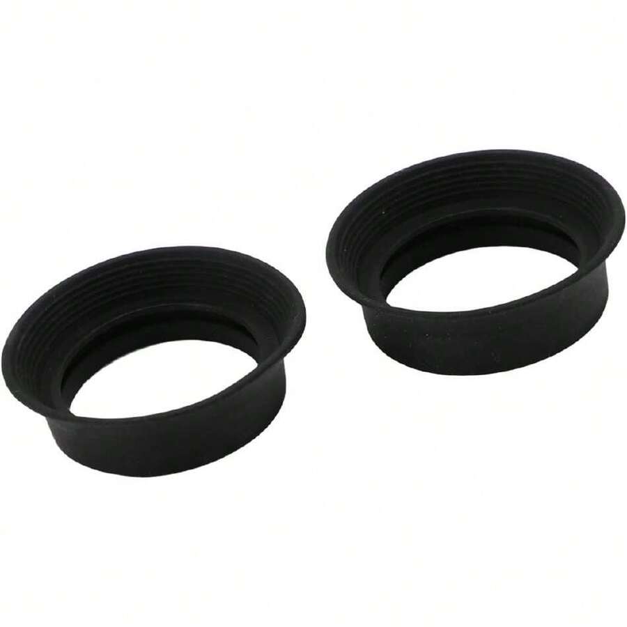 Ocular de Goma para Telescopio, 2 Piezas de Goma de 1,57 X 1,18 X 0,63 Pulgadas Protectores de Cubierta de Ojo de Goma Ocular de Microscopio Oculares para Microscopio de 28 a 32,36981623 - Multicolor - Ver 1