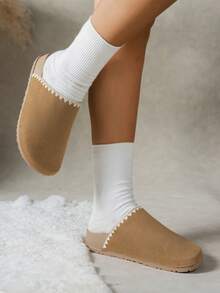 Fashion Women's Casual Sandals, Popular Indoor/Outdoor Slip-On Sporty Versatile Sandals - Brown - View 3