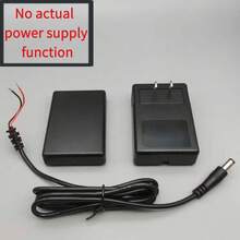 (Simulated DC Power Supply) Household Fun Safe Box, Dual Protection For Storage And Anti-Theft, Suitable For Cash And Valuables - Heavy Duty Plastic Safe Box For Home (No Actual Power Function) - Black - View 7