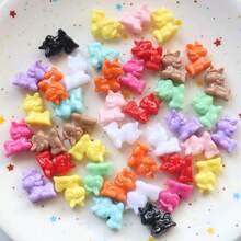 30pcs Acrylic Cartoon Cute Unicorn Straight Hole Beads - Pony Loose Beads For Phone Chain, Necklace, Bracelet DIY Jewelry Making Supplies - Color Mixing - View 5