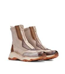 Women Ankle Boots & Booties - Brown - View 4