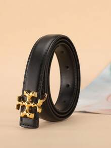 1 chiếc thắt lưng nữ thời trang công sở, có khóa cài, phù hợp để phối cùng quần jeans, quần tây thường ngày. Thích hợp cho ngày Valentine, mùa hè, đi học, mùa thu, Giáng sinh, một món quà tuyệt vời. - Xem 3