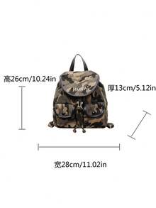 2025 New Casual Large Capacity Multifunctional Fashion Travel Backpack, Student Backpack - Army Green - View 9